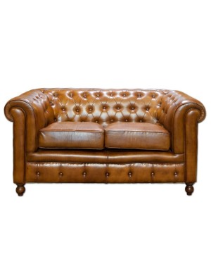 Sofa Leather 2 osobowa 158 x 81 x 76