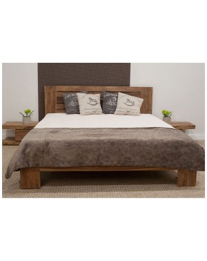 Łóżko drewniane 140x200 State stone