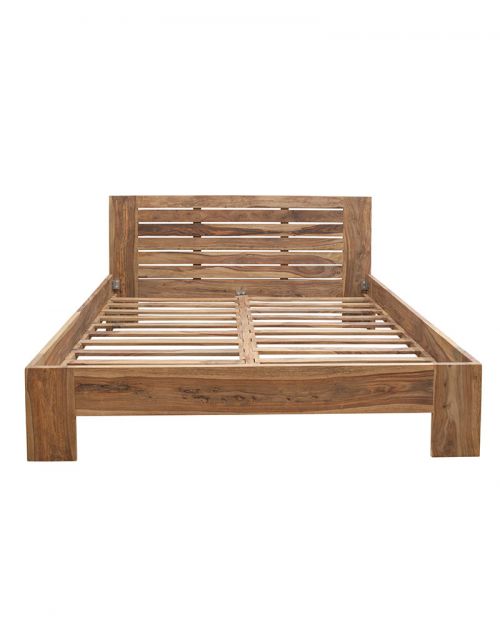 Łóżko drewniane 180x200 State Natural Palisander