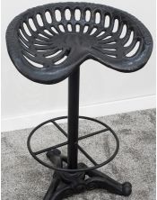 Krzesło barowe obiciem skórzanym M-10319