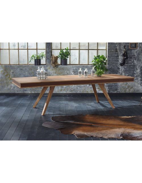 Stół drewniany jadalniany 200/290 cm Milan (bez szuflady)