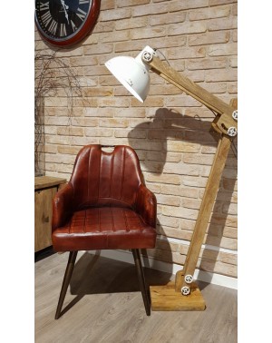 Krzesło z obiciem skórzanym HD-9578