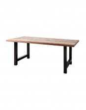 Stół drewniany Iron Natural  200x100x77