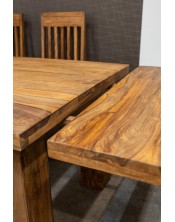 Stół drewniany jadalniany 180/260 Pu Brown