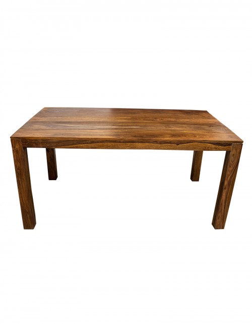 Stół drewniany jadalniany 120 / 210 PU Brown Palisander