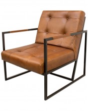 Fotel krzesło brown 75x85x85  M-21076