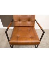 Fotel krzesło brown 75x85x85  M-21076