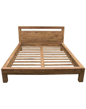 Łóżko drewniane 140 x 200 Natural