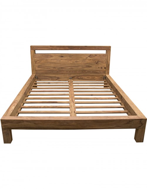 Łóżko drewniane 140 x 200 Natural