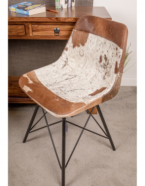 Krzesło z obiciem skórzanym M-16884