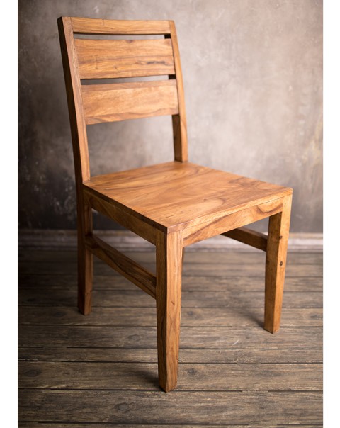 Krzesło z drewna Palisander Spring PU light