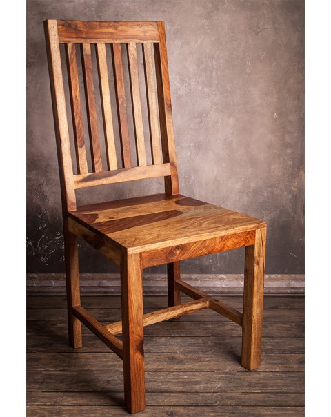 Krzesło drewniane lakierowane Milan Palisander